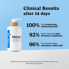 Timeless Skin Care close-up of serum texture highlighting lightweight hydration