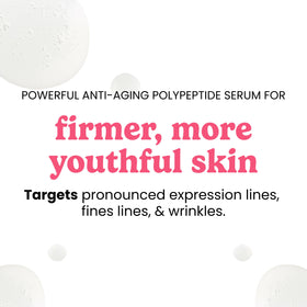 Timeless Skin Care applying serum on hand to demonstrate absorption