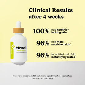 Timeless Skin Care texture close-up of oil drop, highlights lightweight fast absorption