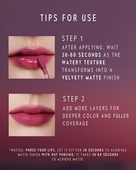 TIMEPHORIA before and after showing softened lip lines and natural diffused finish benefit