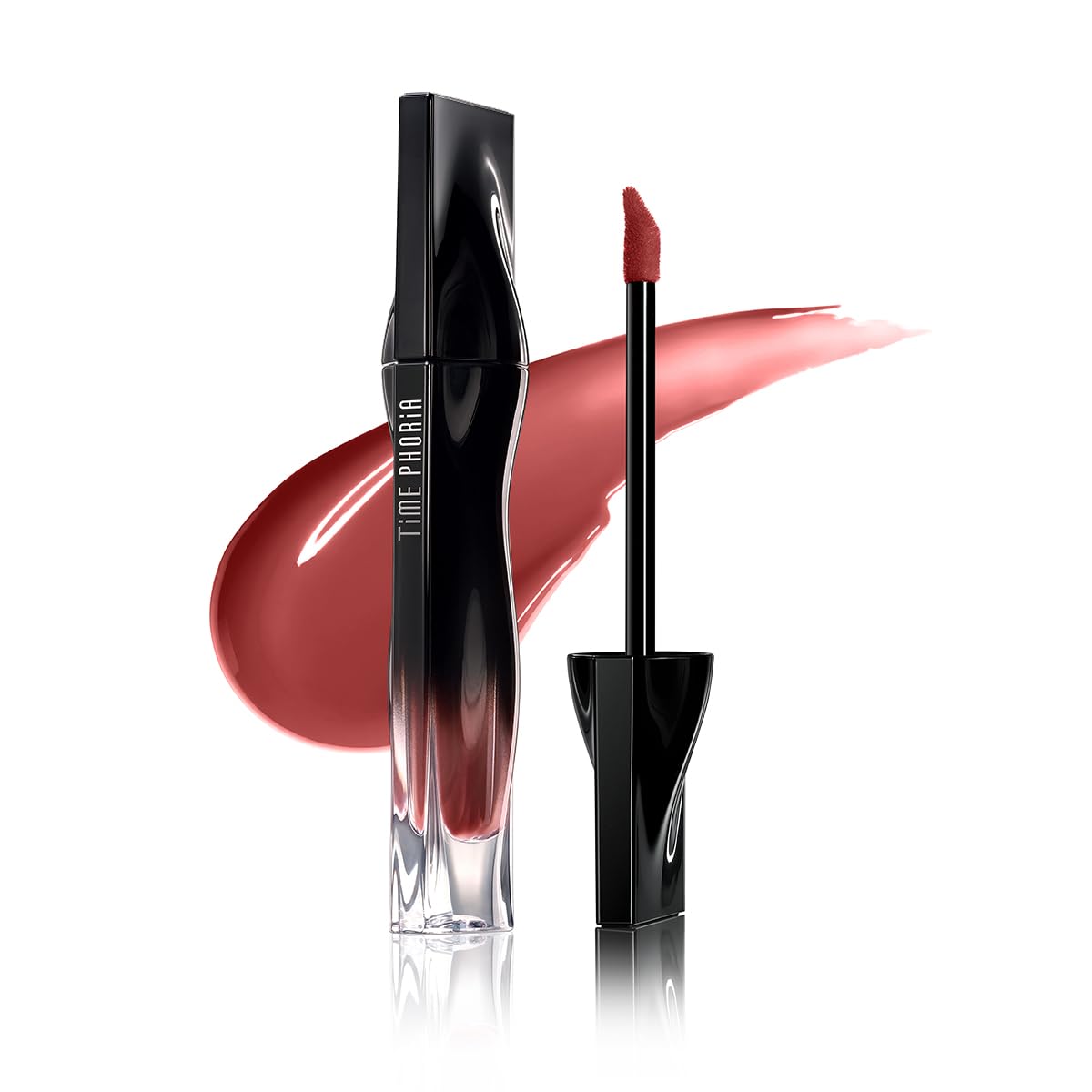 TIMEPHORIA front packaging showing sleek tube and shade 07 Quanta benefit vivid color