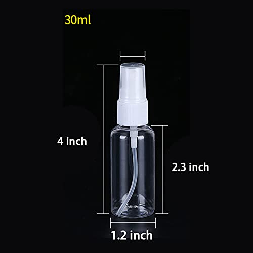 TINFO funnel and labels close-up facilitating quick refills and organized labeling