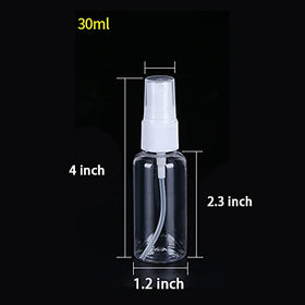 TINFO funnel and labels close-up facilitating quick refills and organized labeling