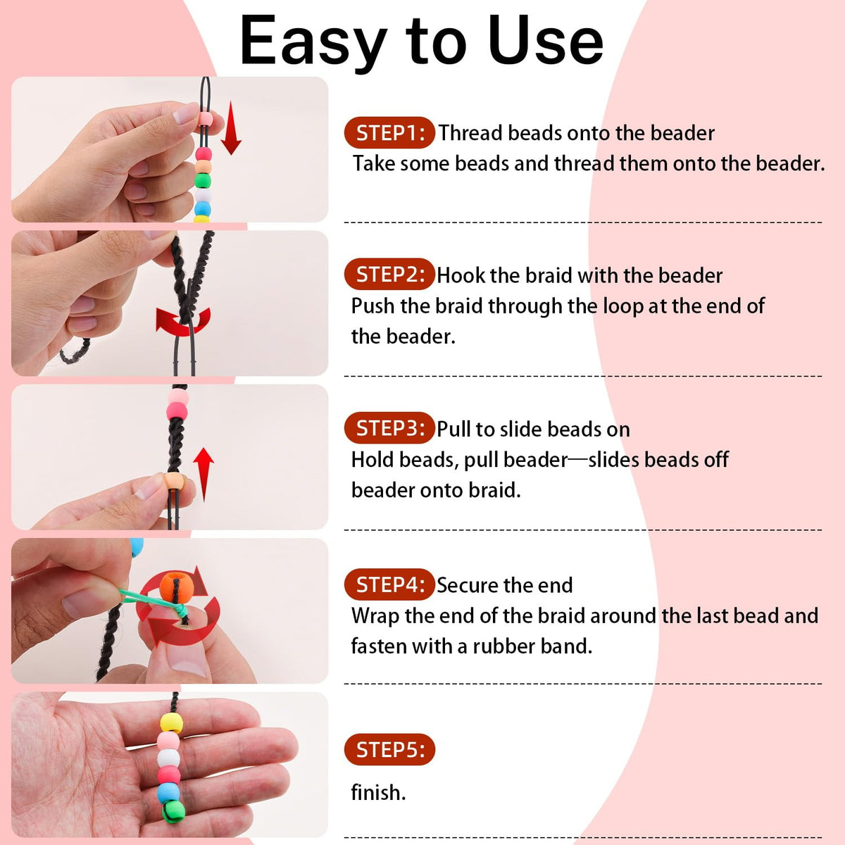 TINKRSTUFF finished bracelets made from beads illustrating DIY jewelry possibilities