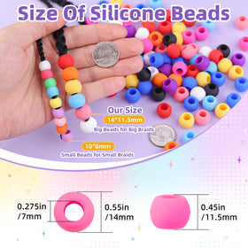 TINKRSTUFF close-up of bead texture illustrating soft silicone and smooth finish for comfort