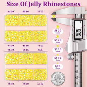 TINKRSTUFF close-up of faceted resin rhinestone surface showing bright iridescent sparkle