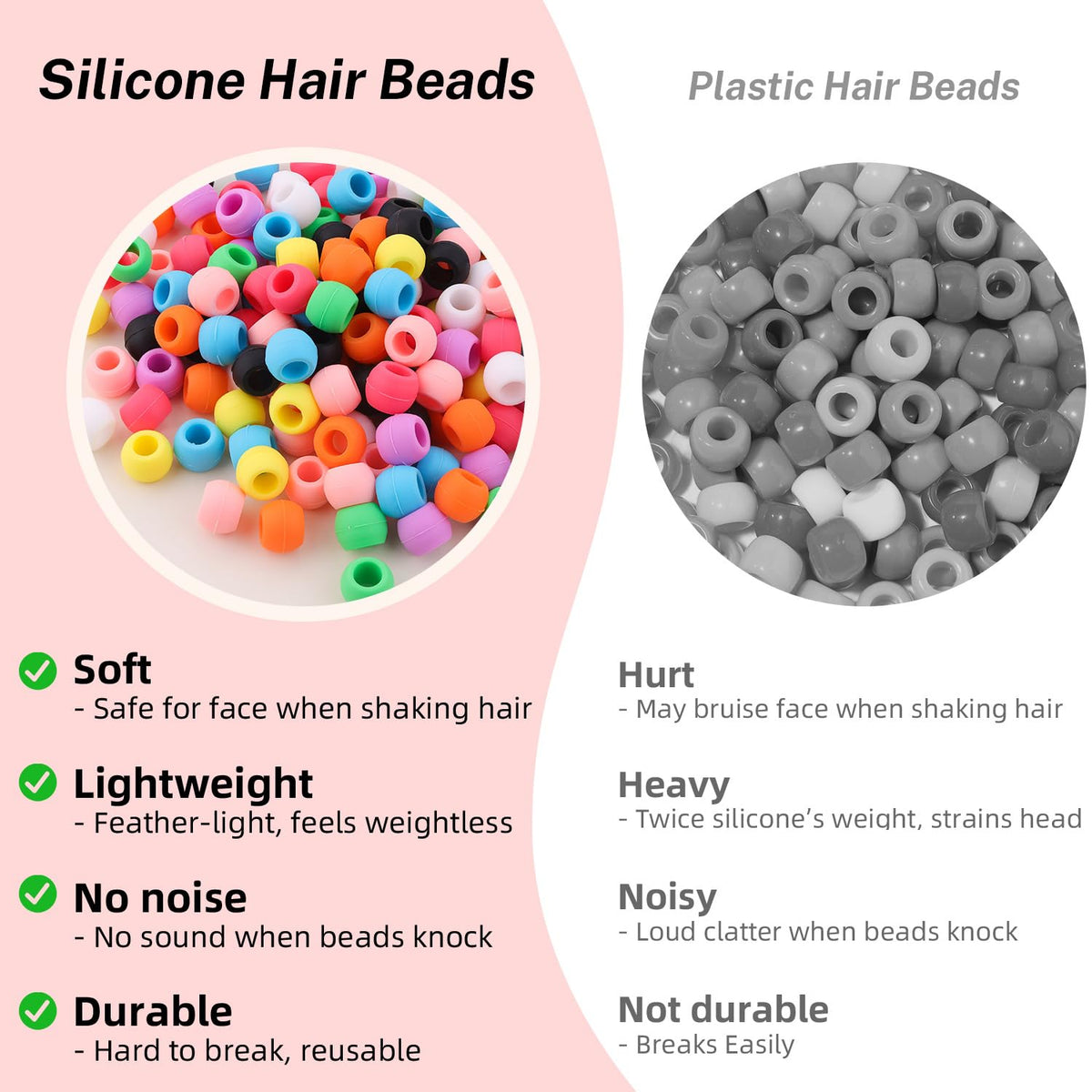 TINKRSTUFF assorted bead colors spread out to show variety for creative looks