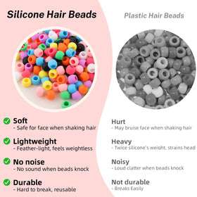 TINKRSTUFF assorted bead colors spread out to show variety for creative looks