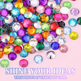 TINKRSTUFF decorated tumbler showcasing rhinestones applied neatly for vibrant customization