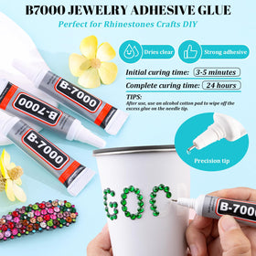 TINKRSTUFF rhinestones applied to a nail showcasing fine detail and long-lasting sparkle