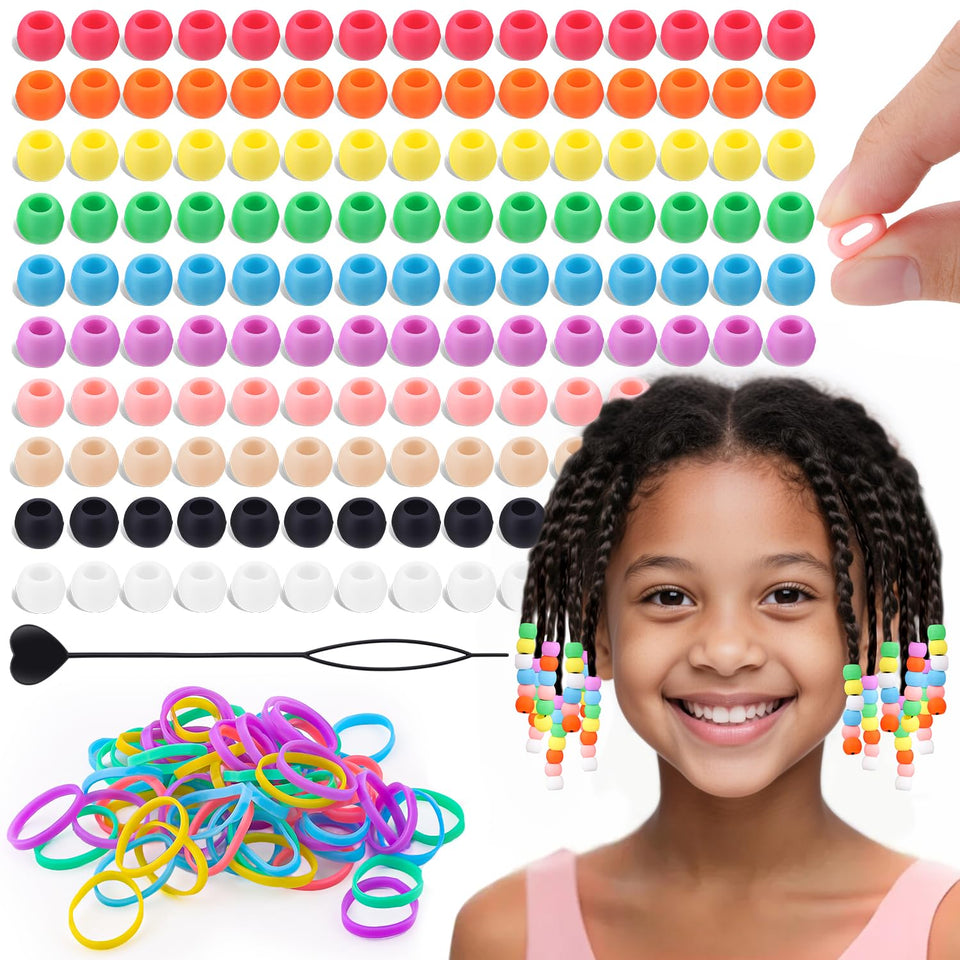 TINKRSTUFF front packaging showing kit contents and colorful beads for easy styling