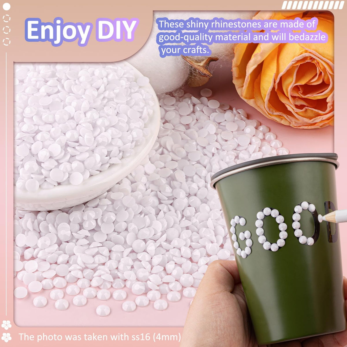 TINKRSTUFF rhinestones applied to tumbler illustrating durable decorative finish benefit
