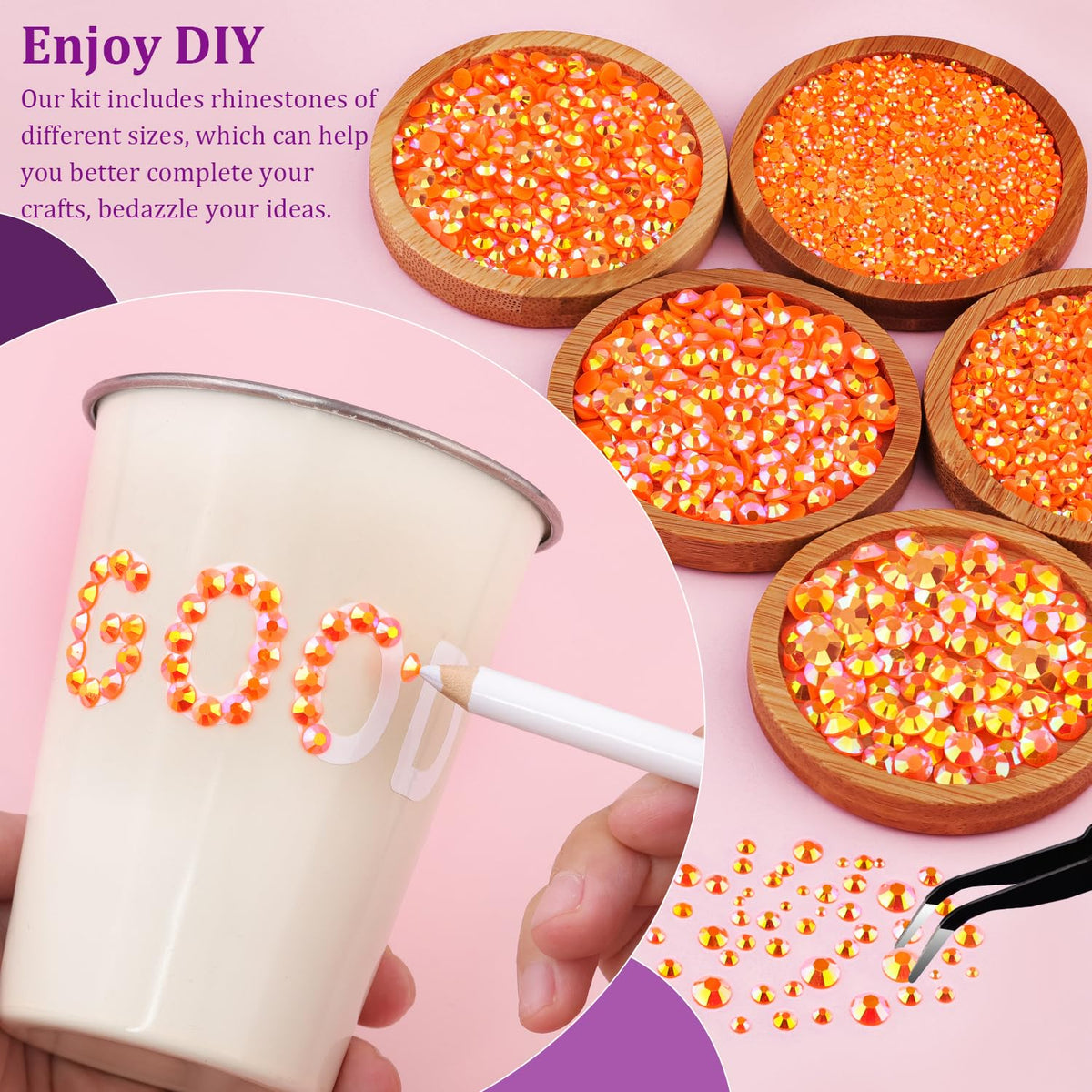 TINKRSTUFF B7000 glue bottle with precision needle tip, enabling accurate adhesive application