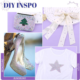 TINKRSTUFF glued rhinestones on a tumbler illustrating durable decorative finish