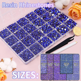 TINKRSTUFF close-up of 2–6mm grids showing stone sizes and sparkling facets for precise design