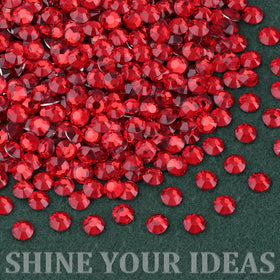 TINKRSTUFF decorated phone case with red crystals showcasing craft transformation