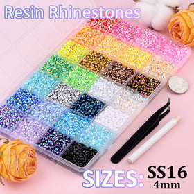 TINKRSTUFF open organizer grid displaying 28 color compartments for easy selection
