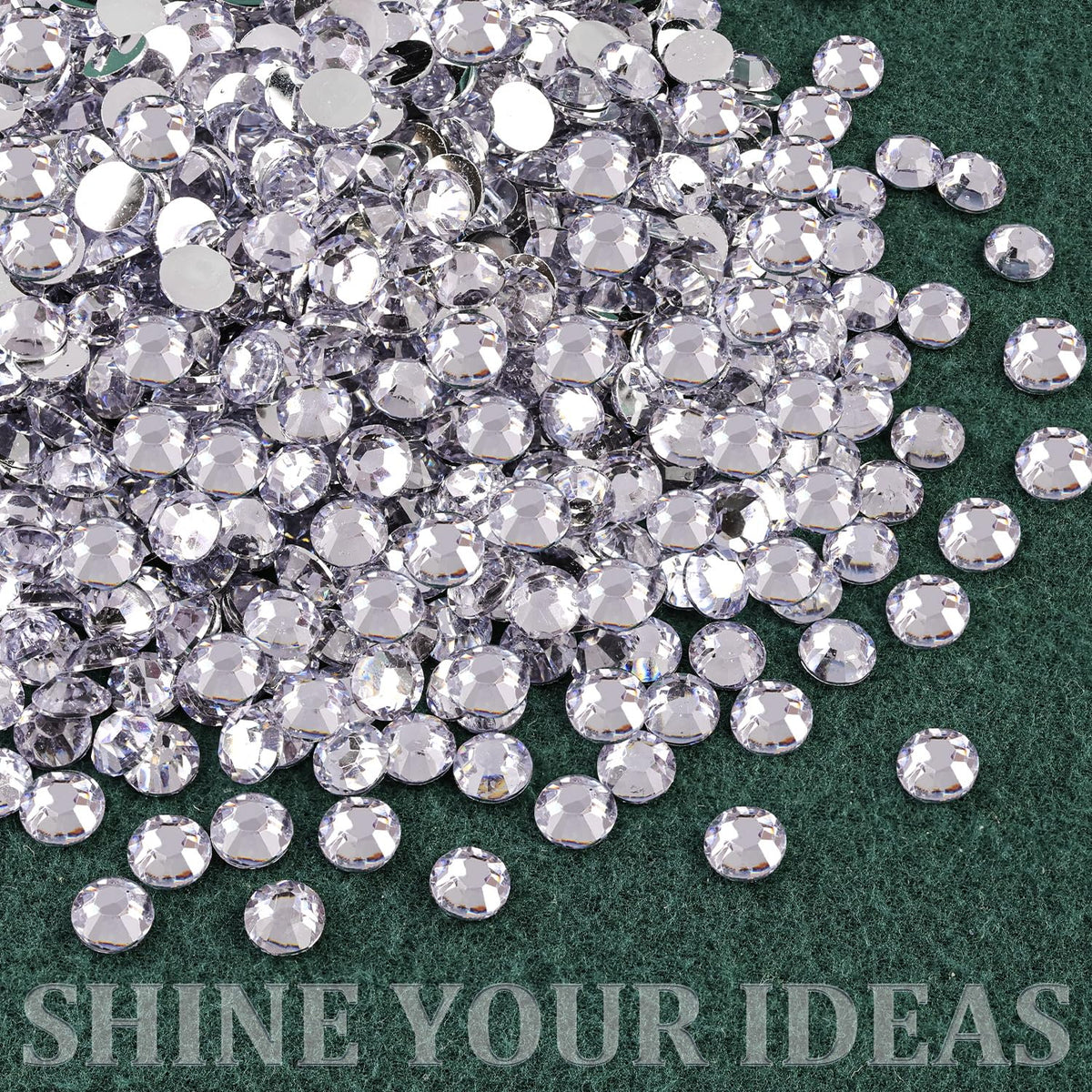 TINKRSTUFF crystals decorating a sneaker, enhances shoe detail and style