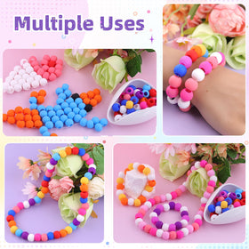 TINKRSTUFF beads next to ruler showing 14mm size for scale and crafting clarity
