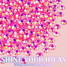 TINKRSTUFF rhinestones beside a coin showing size range and scale for planning