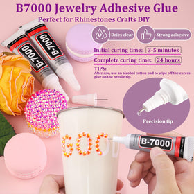 TINKRSTUFF tweezers and pickup pen placing rhinestones for controlled crafting