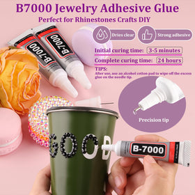 TINKRSTUFF tweezers and pickup pen shown for precise gem placement and control