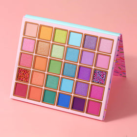 Tintark applied evening look showcasing bold colorful finish
