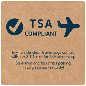 Tiny Twinkle in diaper bag usage scene showing fit inside a diaper bag and travel convenience benefit