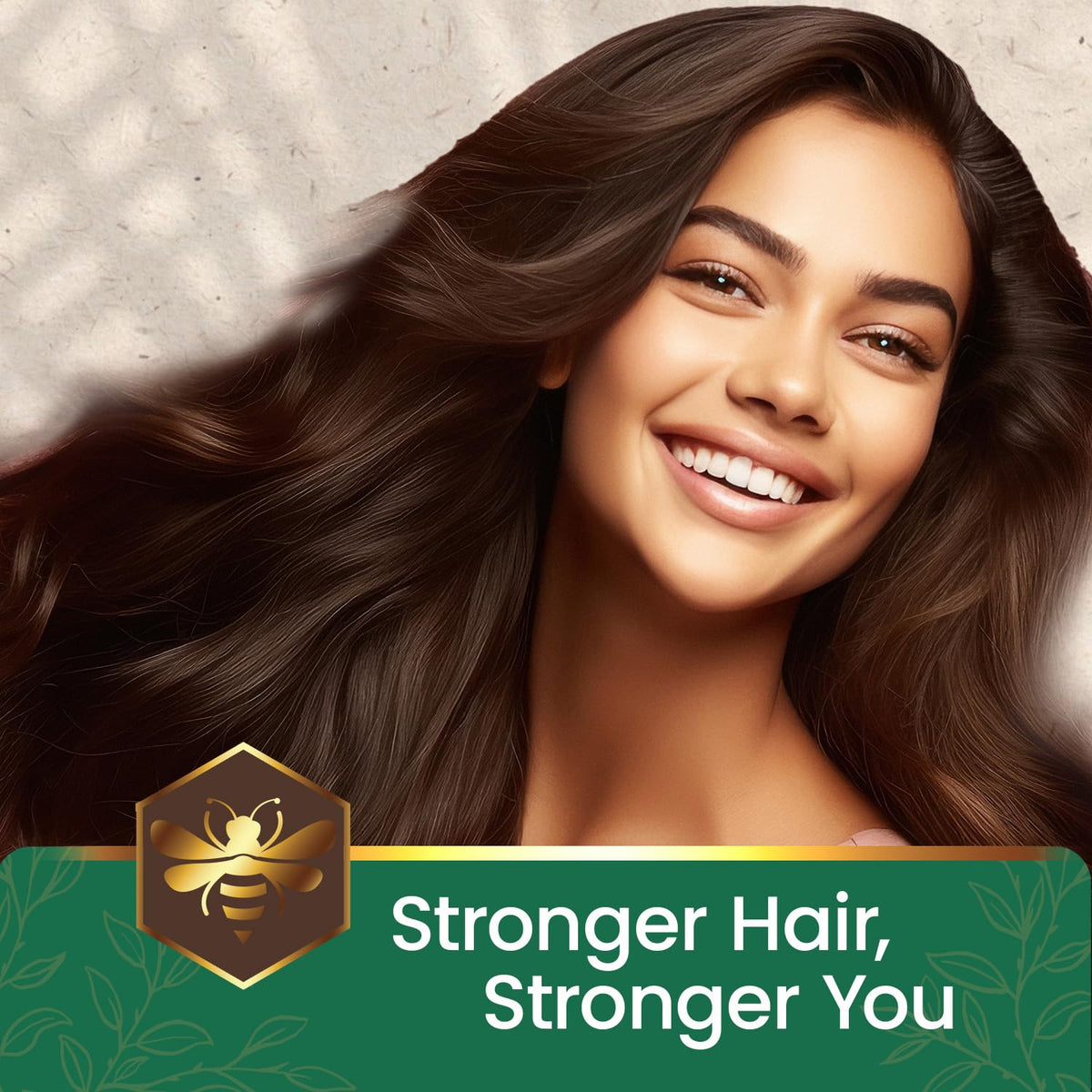 Side-by-side hair demo demonstrating smoother, less brittle hair after Tio Nacho use