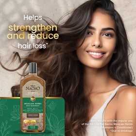 Tio Nacho creamy shampoo texture closeup showing hydrating consistency