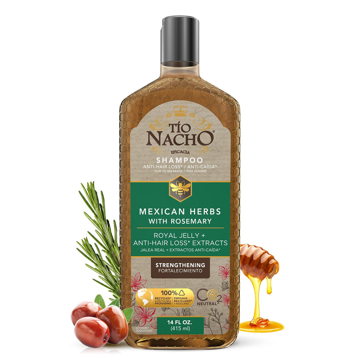 Tio Nacho front packaging showing product and volume for clear choice