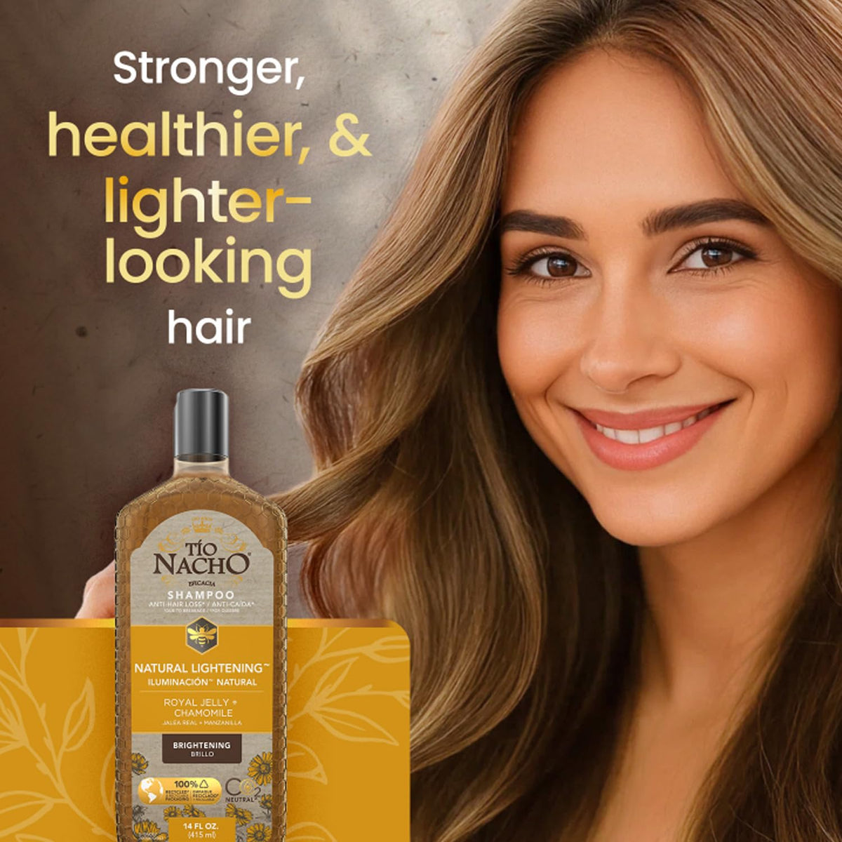 Tio Nacho shampoo texture on hand demonstrating gentle lather benefit