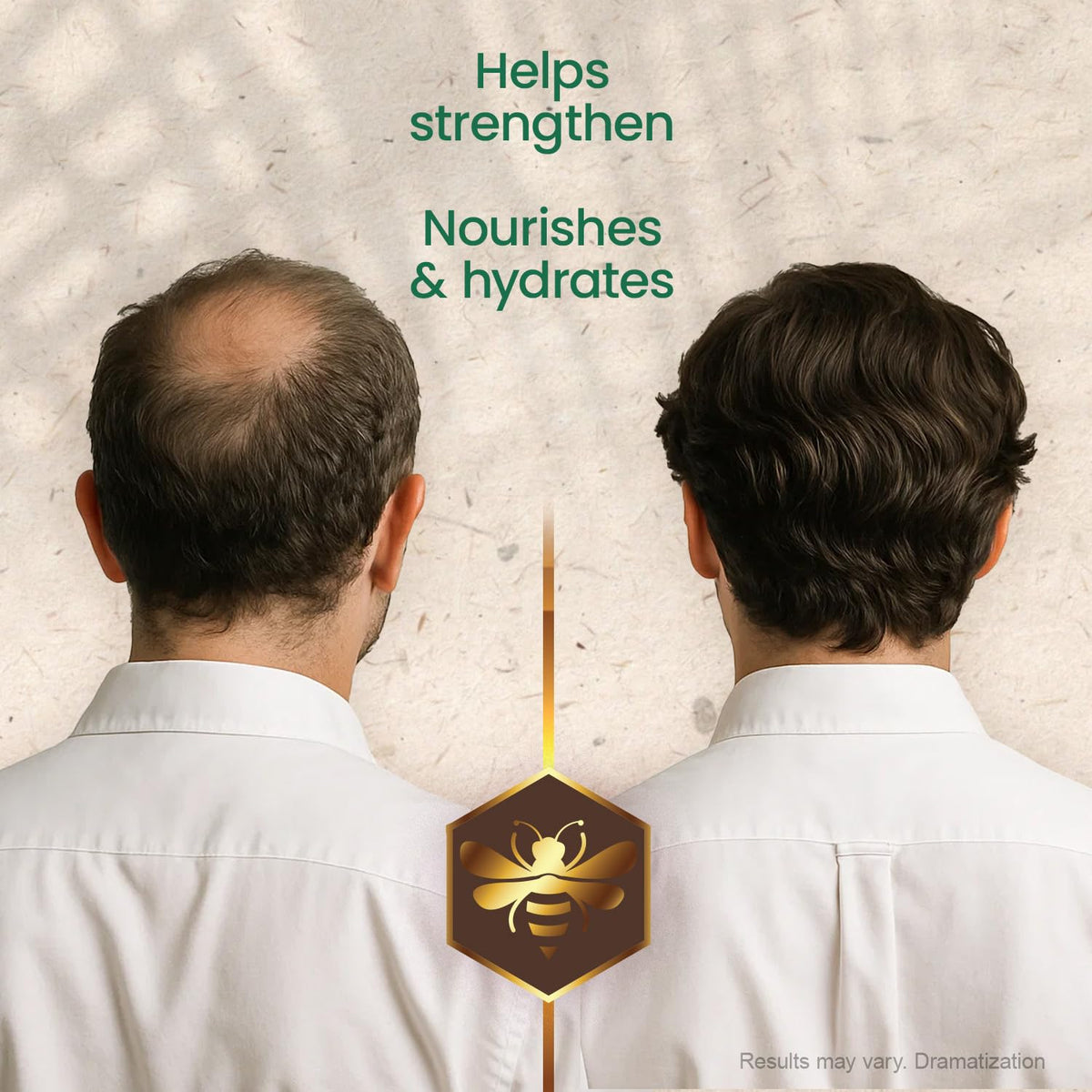 Rich honey-scented lather from Tio Nacho shampoo demonstrating moisturizing foam