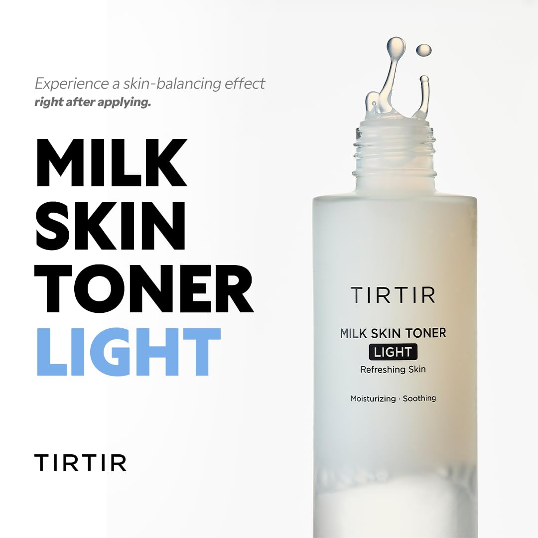 TIRTIR bottle label close-up highlighting ingredients and safety