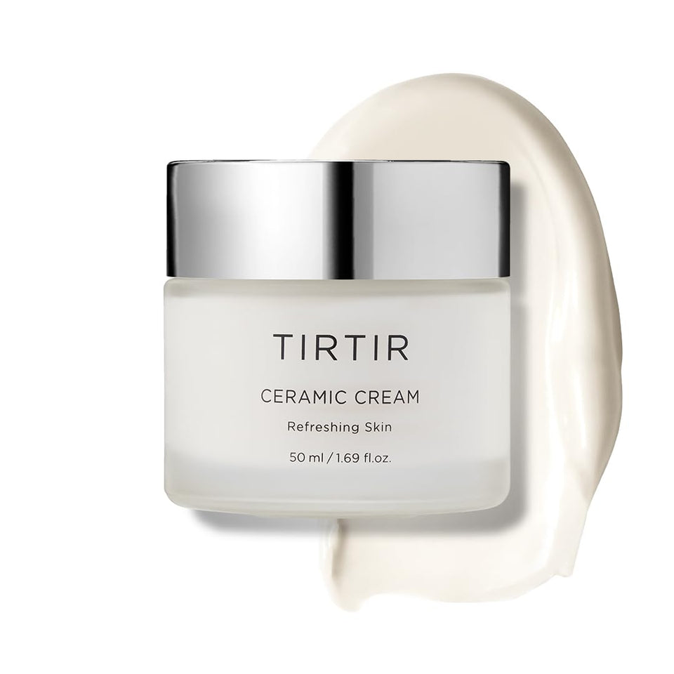 TIRTIR jar front view showing clean packaging and moisturizing benefit