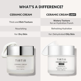 TIRTIR jar beside coin showing 50ml size for travel-friendly benefit