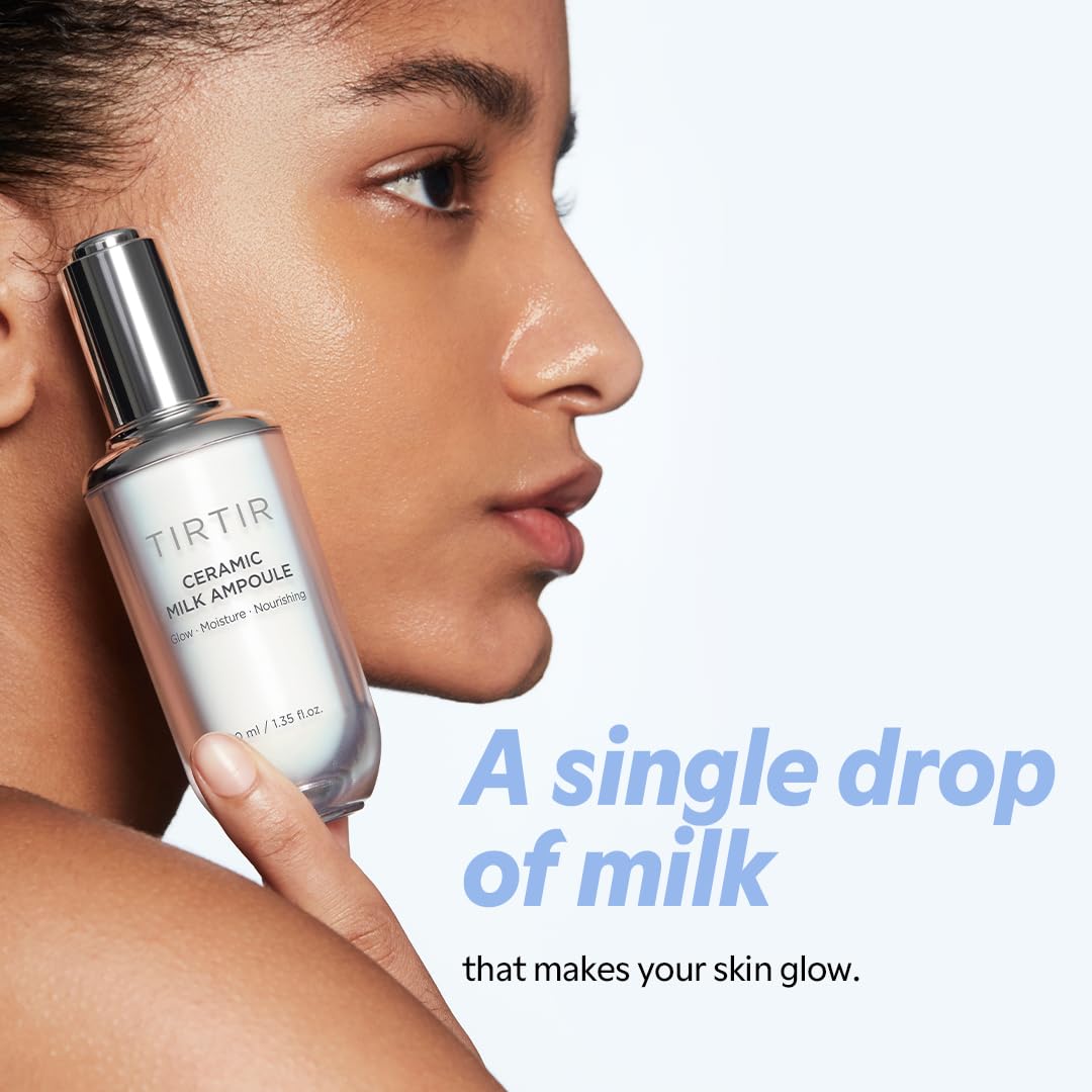 TIRTIR dropper dispensing ampoule, demonstrates precise application and control