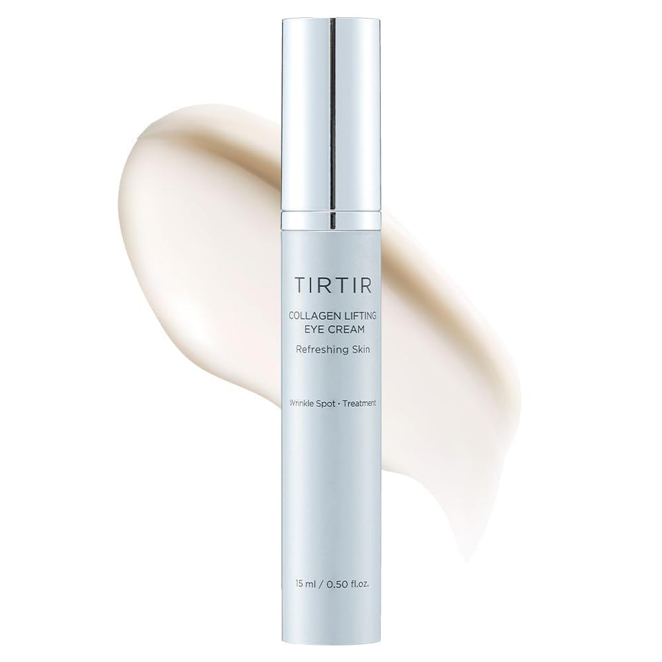 TIRTIR front packaging showing compact eye cream tube and brand