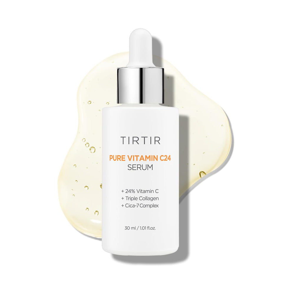 TIRTIR front packaging showing bottle and label, highlights product identity and benefit