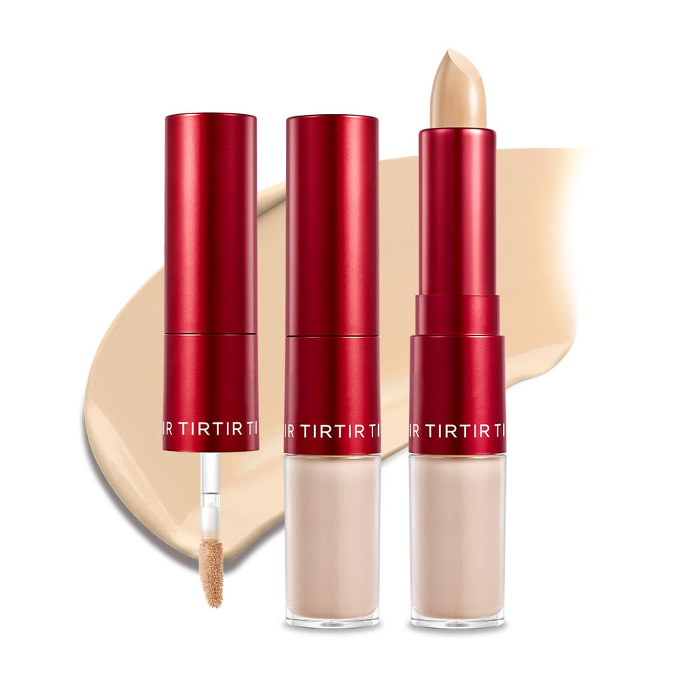 TIRTIR front packaging showing dual-ended concealer for quick touch-ups