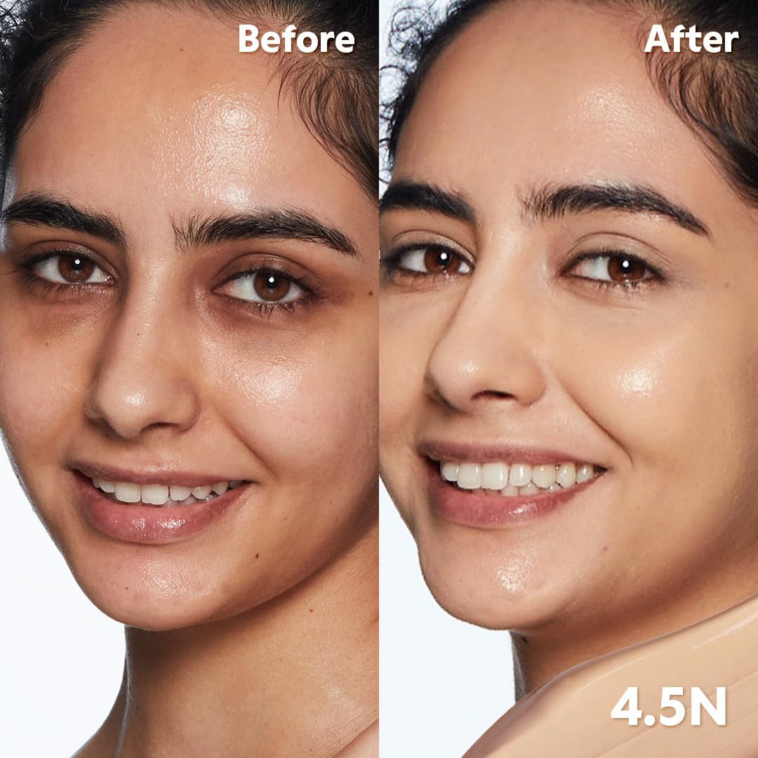 TIRTIR concealer applied under-eye demonstrating smoothing and brightening