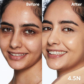 TIRTIR concealer applied under-eye demonstrating smoothing and brightening