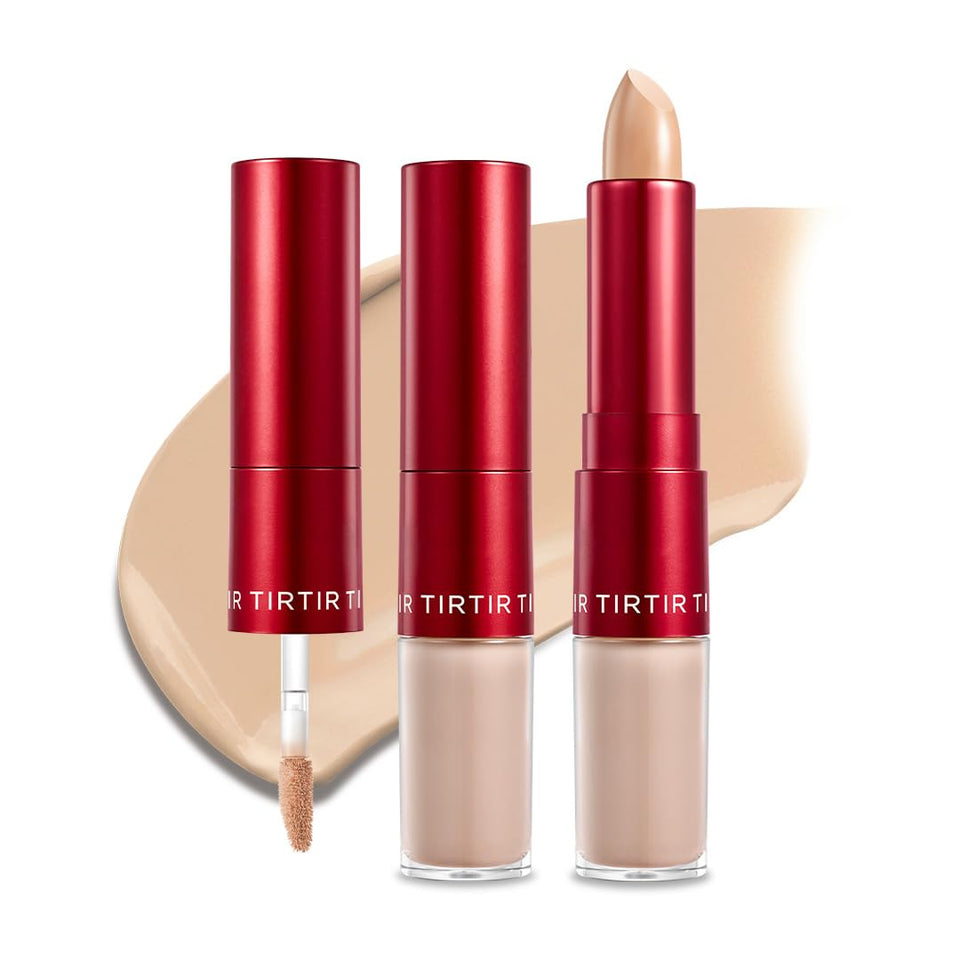 TIRTIR front packaging showing compact concealer and branding, convenient daily carry