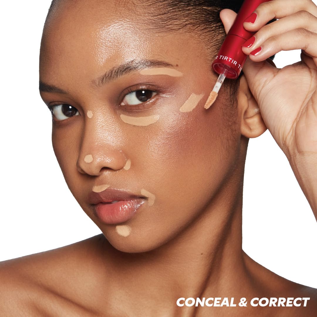 TIRTIR label close-up listing hyaluronic complex and gentle formula benefit