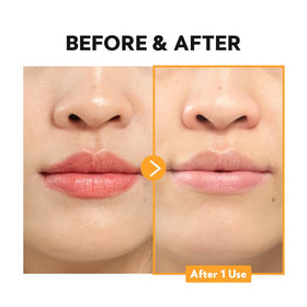 TIRTIR applying foam to cheek to show smooth exfoliation and comfortable cleanse