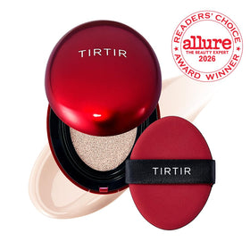 TIRTIR cushion open with sponge and puff ready for quick application benefit