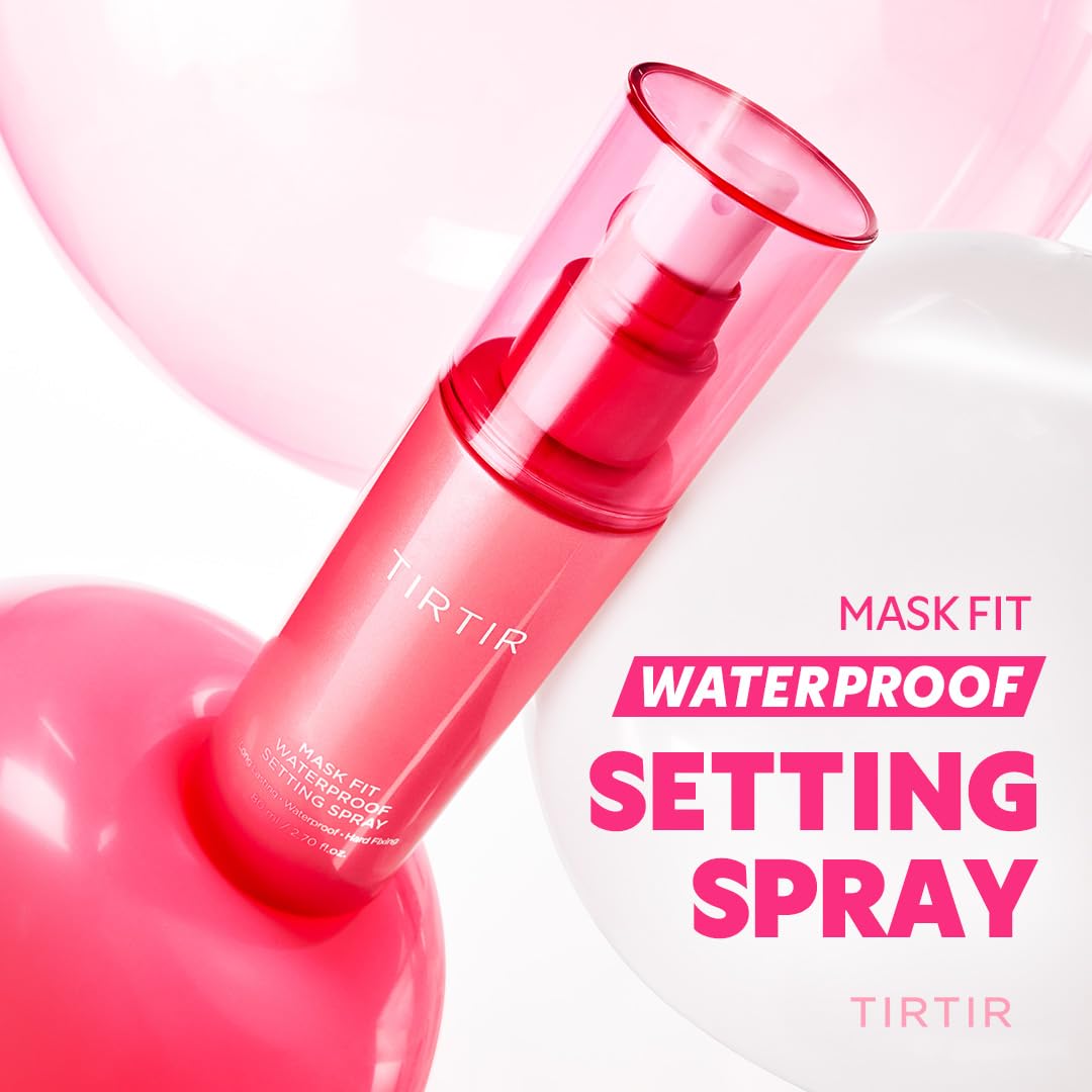 TIRTIR close-up mist texture demonstrating fine, even application