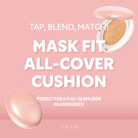 TIRTIR open compact with cushion visible and applicator for quick touch-ups