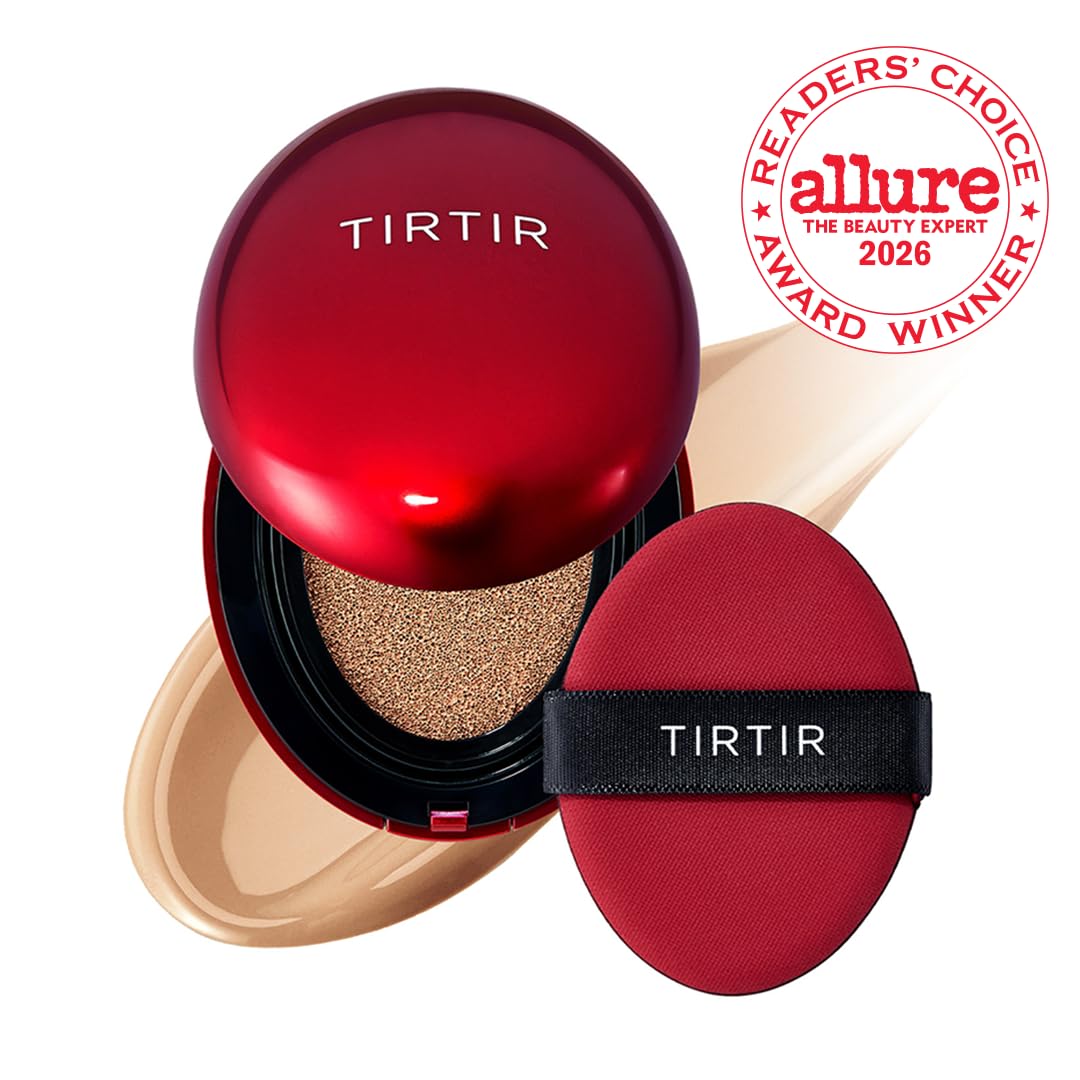 TIRTIR open cushion with puff demonstrating fast application and even coverage