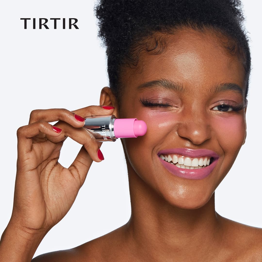 TIRTIR close-up of creamy texture highlighting blendable finish